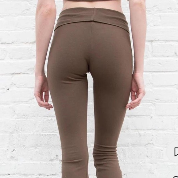 Brandy melville Priscilla mocha brown leggings - Picture 1 of 5